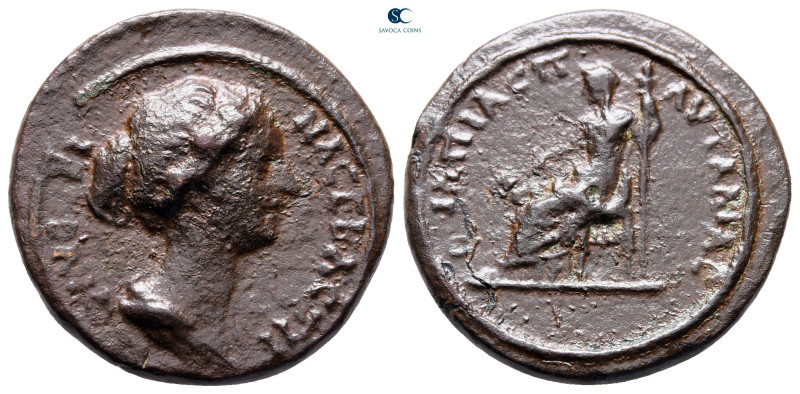 Thrace. Pautalia. Faustina II AD 147-175. 
Bronze Æ

2 mm, 6,20 g



very...