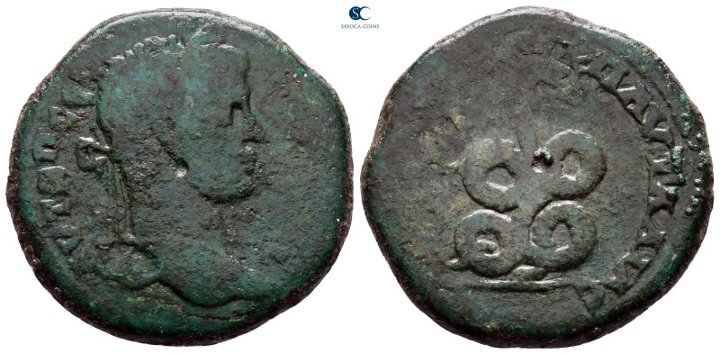 Thrace. Pautalia. Geta AD 198-211. 
Bronze Æ

30 mm, 14,40 g



fine