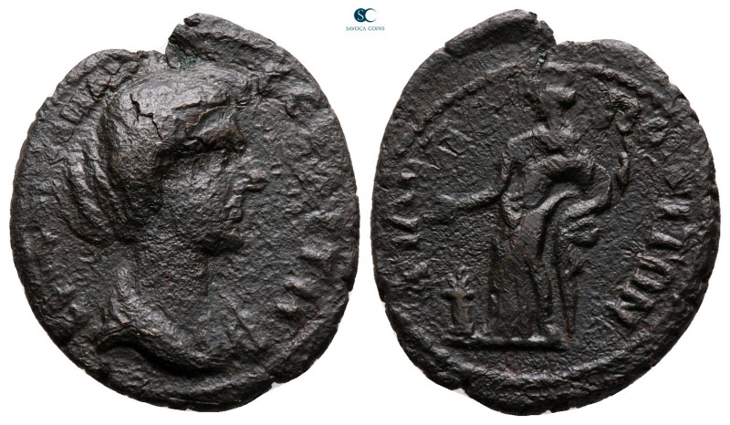 Thrace. Philippopolis. Faustina II AD 147-175. 
Bronze Æ

20 mm, 3,80 g


...