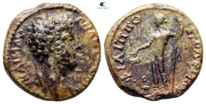Thrace. Philippopolis. Marcus Aurelius AD 161-180. 
Bronze Æ

19 mm, 4,22 g
...