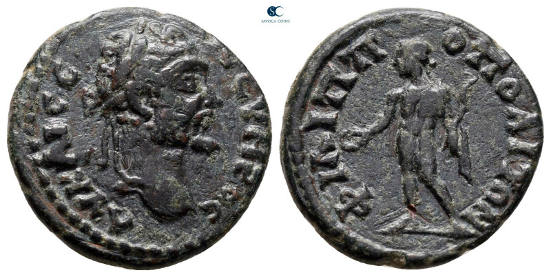 Thrace. Philippopolis. Septimius Severus AD 193-211. 
Bronze Æ

18 mm, 3,45 g...