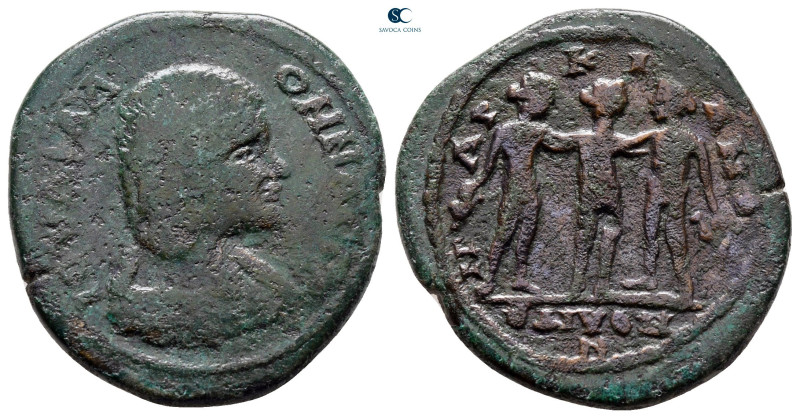 Moesia Inferior. Marcianopolis. Julia Domna. Augusta AD 193-217. 
Bronze Æ

2...