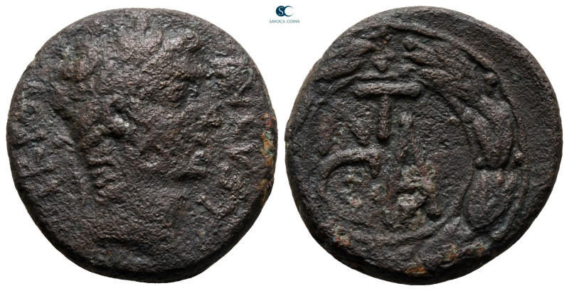 Seleucis and Pieria. Antioch. Augustus 27 BC-AD 14. 
Bronze Æ

23 mm, 9,86 g...