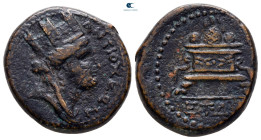 Seleucis and Pieria. Antioch. Pseudo-autonomous issue AD 65-66. Bronze Æ