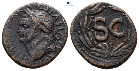 Seleucis and Pieria. Antioch. Vespasian AD 69-79. Bronze Æ