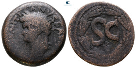 Seleucis and Pieria. Antioch. Domitian AD 81-96. As Æ