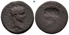 Seleucis and Pieria. Antioch. Elagabal AD 218-222. Brockage Bronze Æ