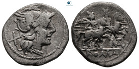 Matienus 179-170 BC. Rome. Denarius AR