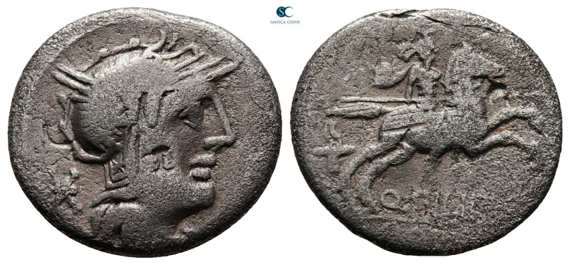 Q. Philippus 129 BC. Rome
Denarius AR

18 mm, 3,54 g



nearly very fine