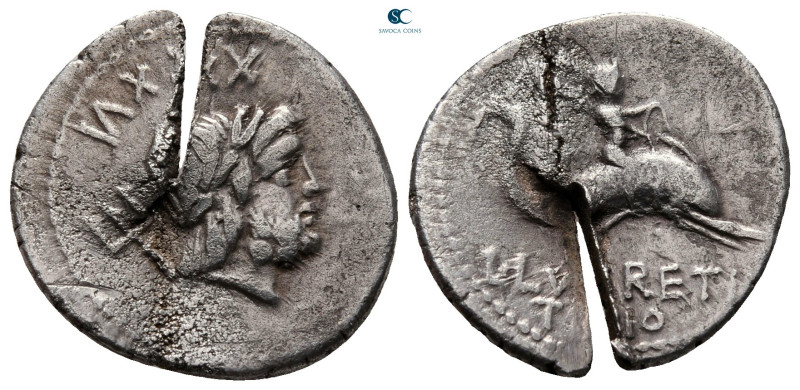 L. Lucretius Trio 74 BC. Rome
Denarius AR

19 mm, 3,54 g



very fine