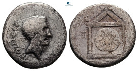 Mark Antony 32-31 BC. Uncertain mint. Denarius AR