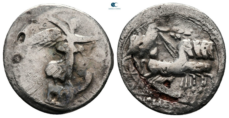 The Triumvirs. Octavian 30-29 BC. Uncertain mint
Fourreè Denarius

19 mm, 2,8...