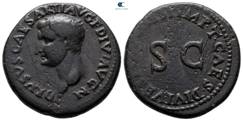 Drusus, son of Tiberius AD 22-23. Rome
As Æ

27 mm, 10,94 g



very fine,...