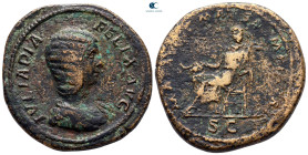 Julia Domna. Augusta AD 193-217. Rome. Sestertius Æ