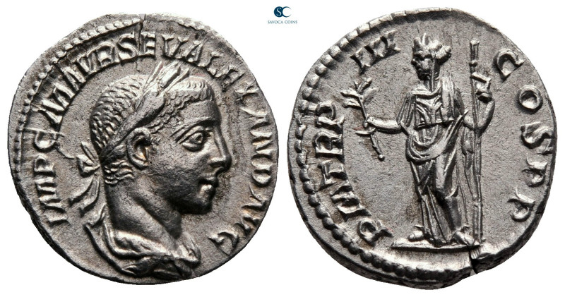Severus Alexander AD 222-235. Rome
Denarius AR

18 mm, 3,16 g



good ver...