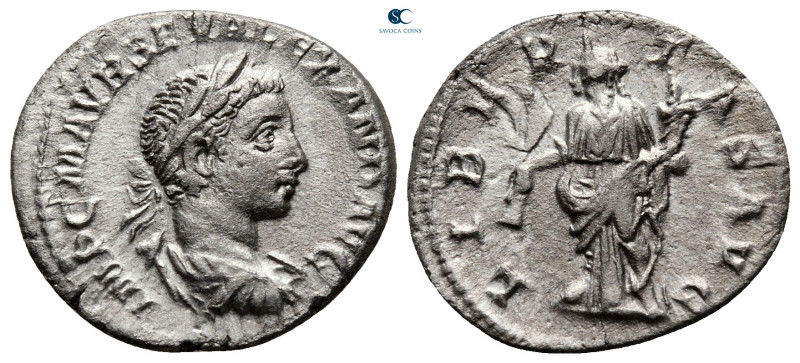 Severus Alexander AD 222-235. Rome
Denarius AR

19 mm, 1,79 g



very fin...