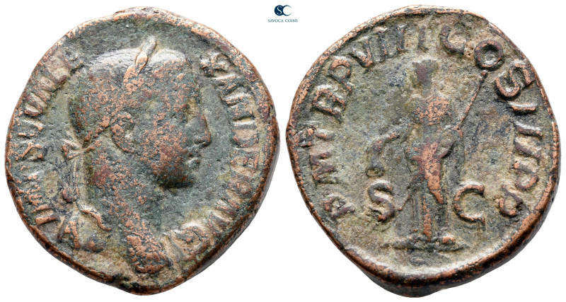 Severus Alexander AD 222-235. Rome
Sestertius Æ

31 mm, 17,94 g



nearly...
