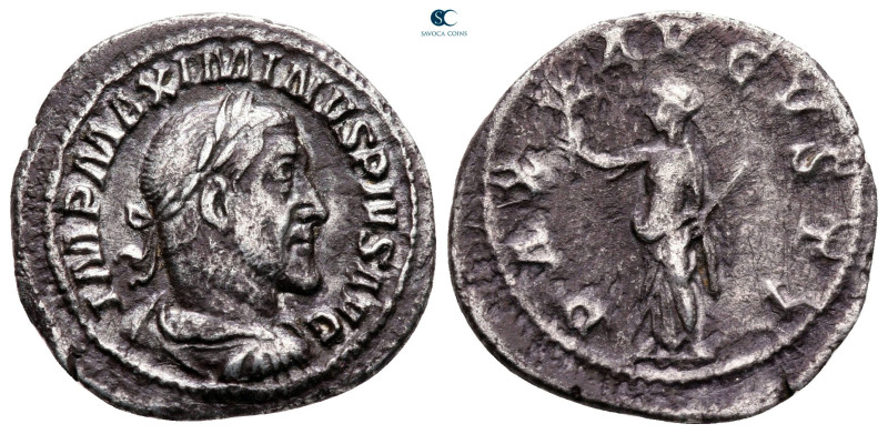 Maximinus I Thrax AD 235-238. Rome
Denarius AR

21 mm, 2,39 g



nearly v...