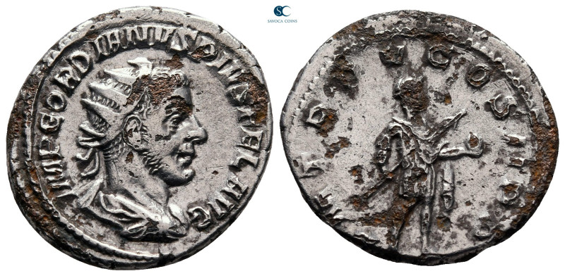 Gordian III AD 238-244. Rome
Fourreé Antoninianus Æ

23 mm, 4,30 g



ver...