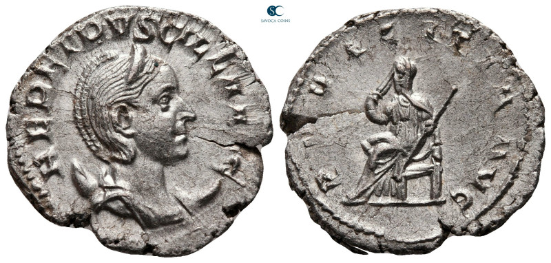 Herennia Etruscilla AD 249-251. Rome
Antoninianus AR

23 mm, 3,67 g



ve...