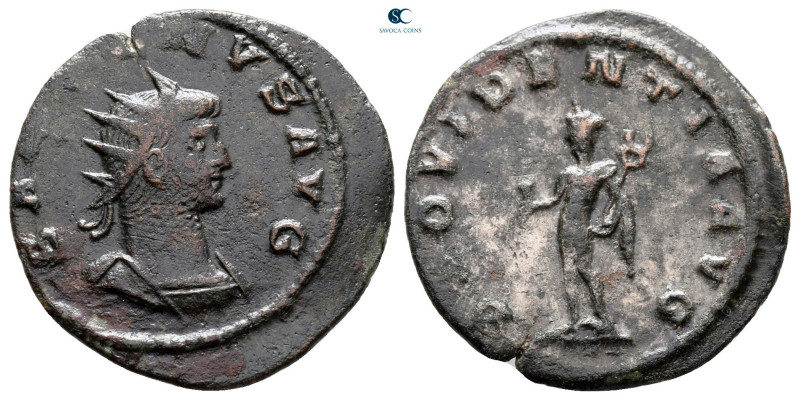 Gallienus AD 253-268. Antioch
Billon Antoninianus

21 mm, 2,17 g



very ...