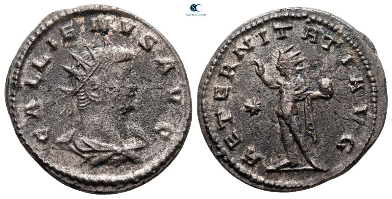 Gallienus AD 253-268. Antioch
Billon Antoninianus

20 mm, 3,73 g



very ...