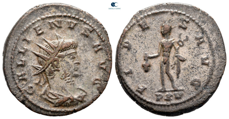 Gallienus AD 253-268. Antioch
Antoninianus Æ

22 mm, 4,33 g



very fine