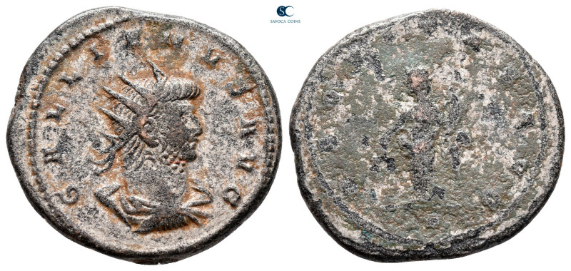 Gallienus AD 253-268. Antioch
Antoninianus Æ

22 mm, 4,02 g



nearly ver...