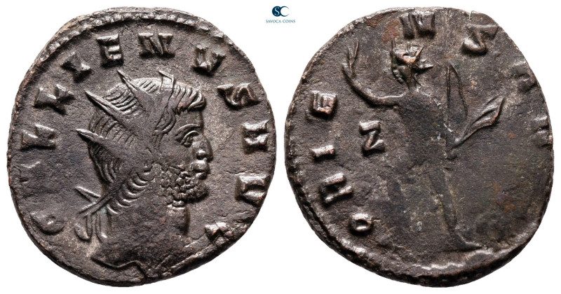 Gallienus AD 253-268. Rome
Billon Antoninianus

21 mm, 3,42 g



very fin...