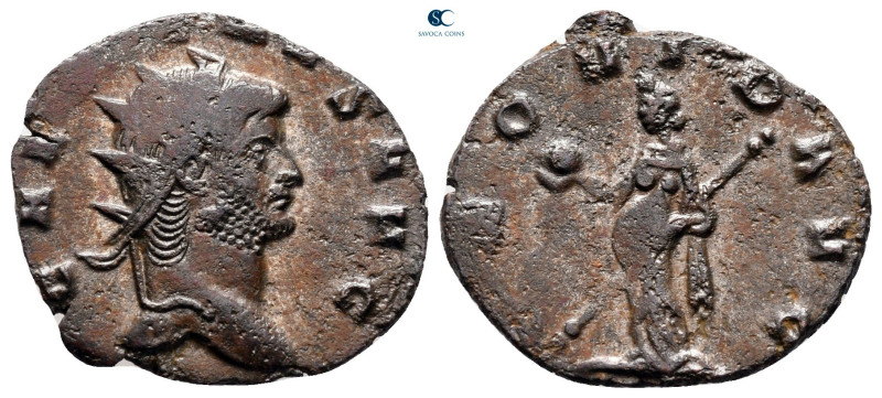 Gallienus AD 253-268. Rome
Billon Antoninianus

20 mm, 2,29 g



very fin...