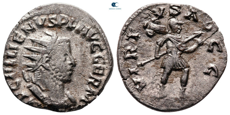 Gallienus AD 253-268. Rome
Billon Antoninianus

20 mm, 2,87 g



very fin...
