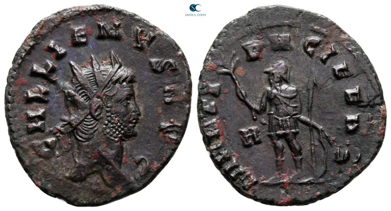 Gallienus AD 253-268. Rome
Billon Antoninianus

23 mm, 3,27 g



very fin...
