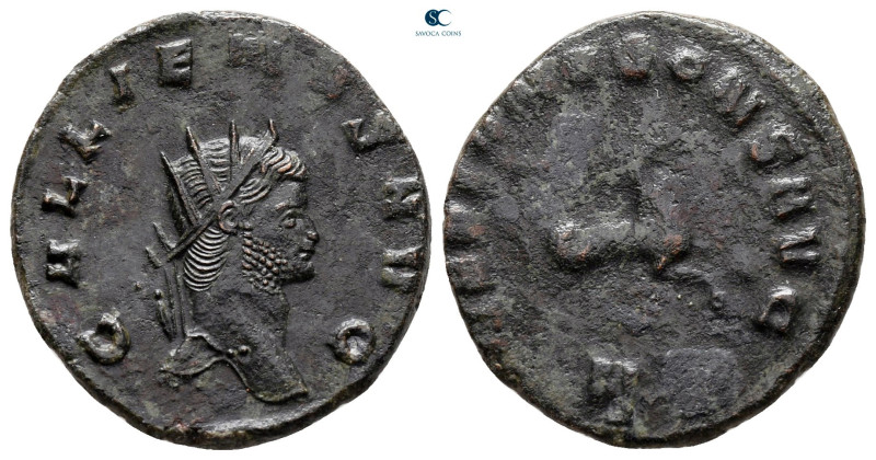 Gallienus AD 253-268. Rome
Antoninianus Æ

20 mm, 3,16 g



very fine