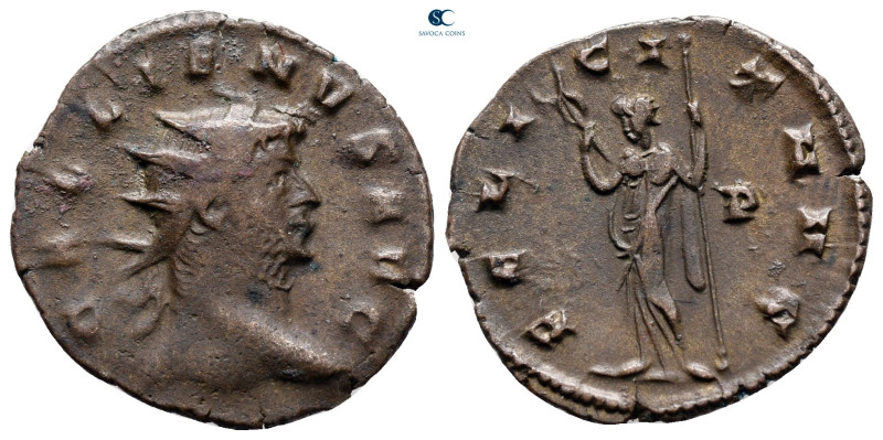 Gallienus AD 253-268. Rome
Antoninianus Æ

21 mm, 2,04 g



very fine

...