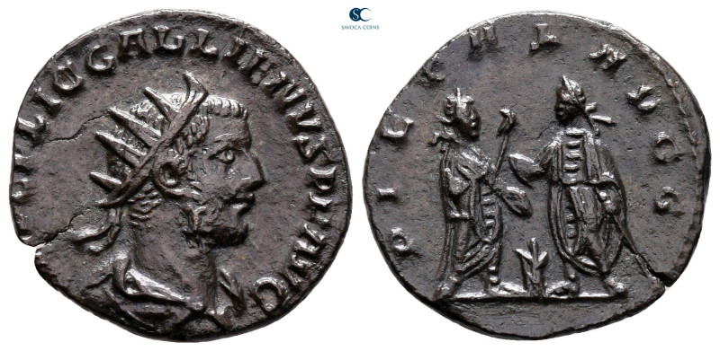 Gallienus AD 253-268. Samosata or Antioch
Billon Antoninianus

19 mm, 2,38 g...