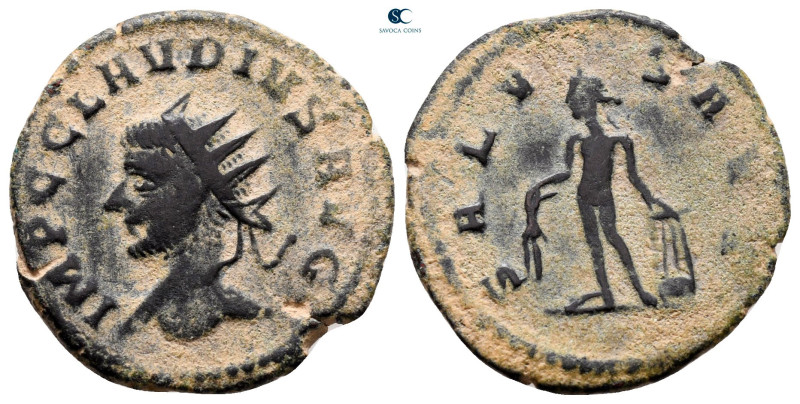 Claudius II (Gothicus) AD 268-270. Antioch
Antoninianus Æ

21 mm, 2,87 g

...