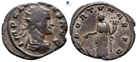 Claudius II (Gothicus) AD 268-270. Cyzicus. Antoninianus Æ silvered