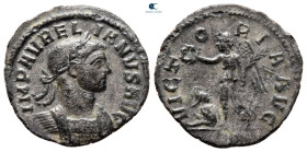 Aurelian AD 270-275. Rome. Denarius Æ