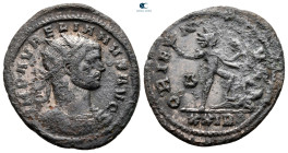 Aurelian AD 270-275. Rome. Antoninianus Æ silvered