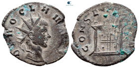 Divus Claudius II (Gothicus) AD 270. Rome. Billon Antoninianus