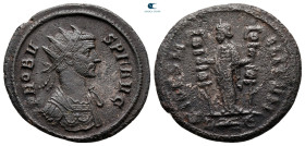 Probus AD 276-282. Rome. Antoninianus Æ silvered