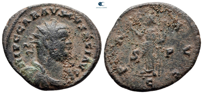 Carausius AD 286-293. Camulodunum
Antoninianus Æ

22 mm, 3,3 g



very fi...