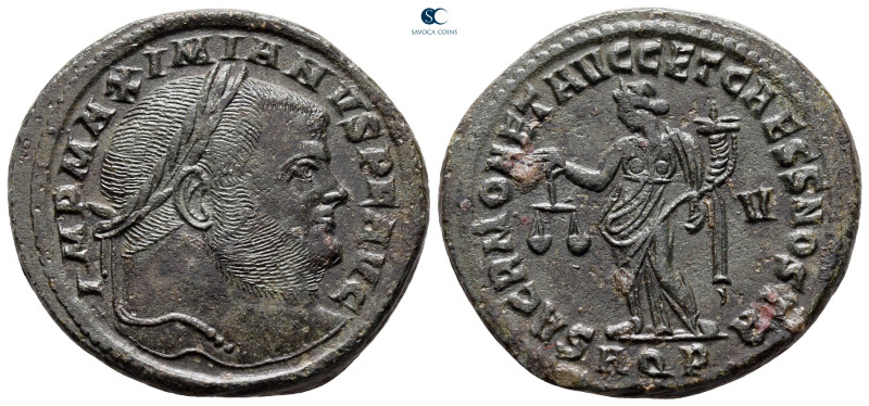 Maximianus Herculius AD 286-305. Aquileia
Follis Æ

28 mm, 9,64 g



near...