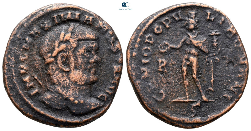 Maximianus Herculius AD 286-305. Rome
Follis Æ

26 mm, 9,06 g



nearly v...