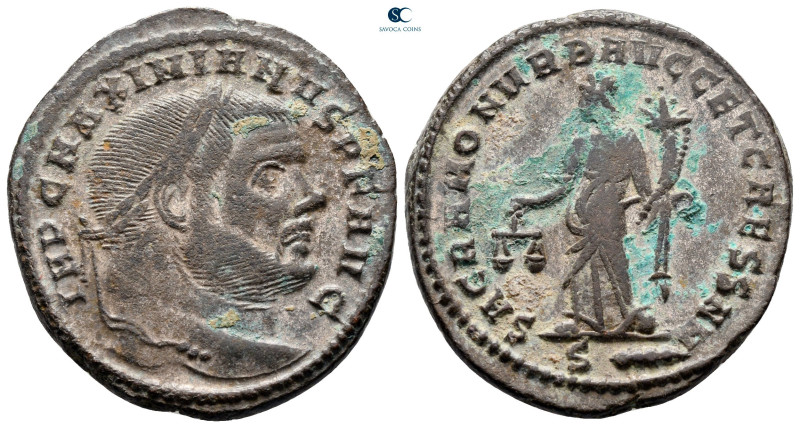 Maximianus Herculius AD 286-305. Serdica
Follis Æ

29 mm, 10,22 g



very...