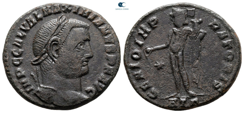 Galerius Maximianus AD 305-311. Heraclea
Follis Æ

25 mm, 5,88 g



very ...