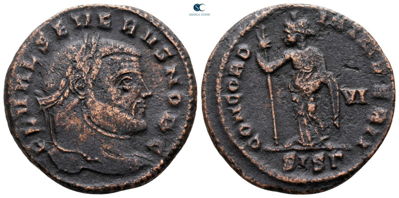 Severus II, as Caesar AD 305-306. Siscia
Follis Æ

26 mm, 9,26 g



very ...