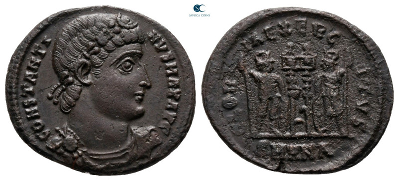 Constantine I the Great AD 306-337. Antioch
Follis Æ

18 mm, 2,55 g



ve...