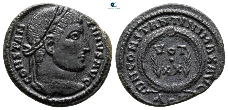 Constantine I the Great AD 306-337. Aquileia
Follis Æ

19 mm, 2,92 g



v...