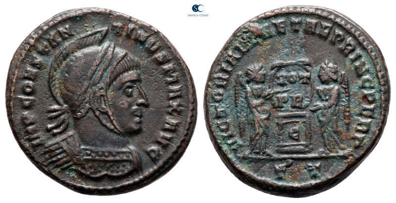 Constantine I the Great AD 306-337. Ticinum
Follis Æ

19 mm, 3,64 g



ve...